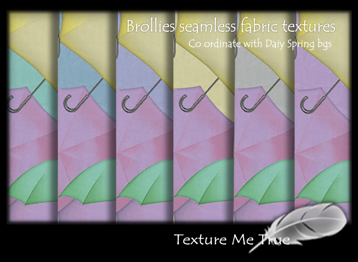 TMT Brollies seamless fabric textures