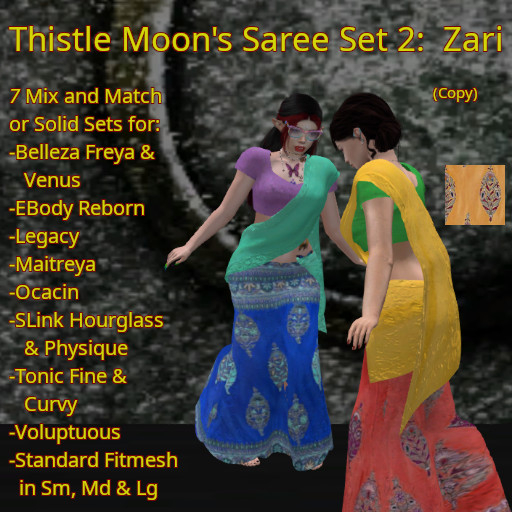 TMD Saree Set 2 - Zari **Special Promo Price!**