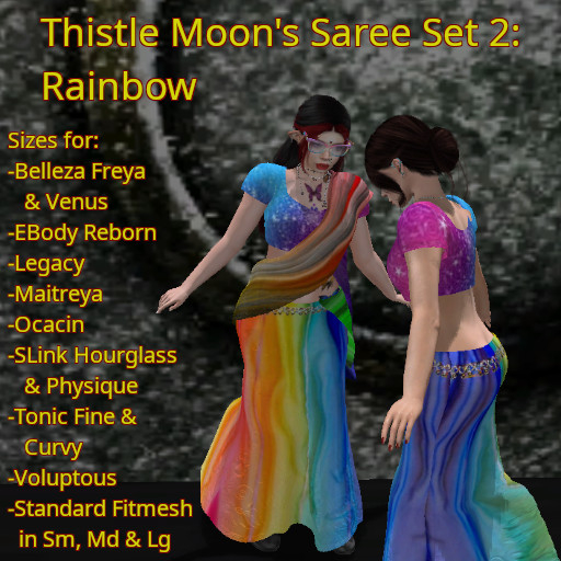 TMD Saree Rainbow Set **Special Promo Price!**