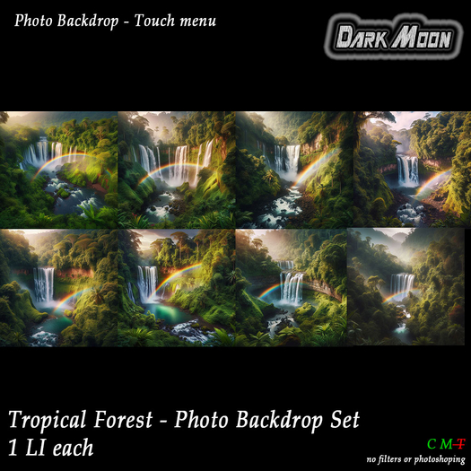 Dark Moon - Tropical Forest Backdrop (add me)