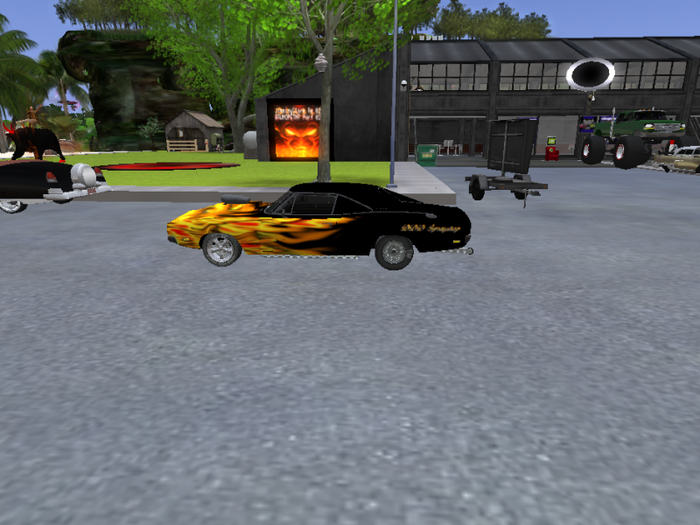 69 Charger W/Flames [Boxed]