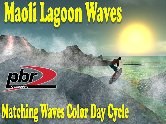 Matching  Maoli Lagoon Style Waves Color