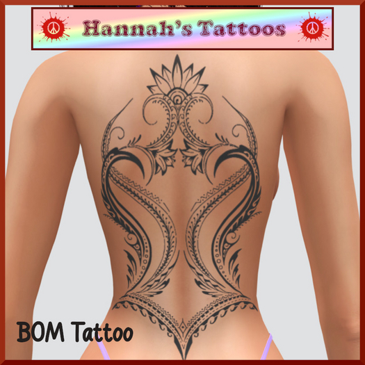 Full Back Tattoo