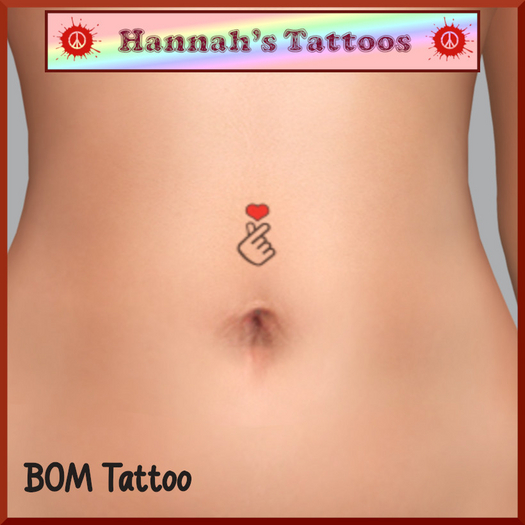 Finger Heart Belly Small