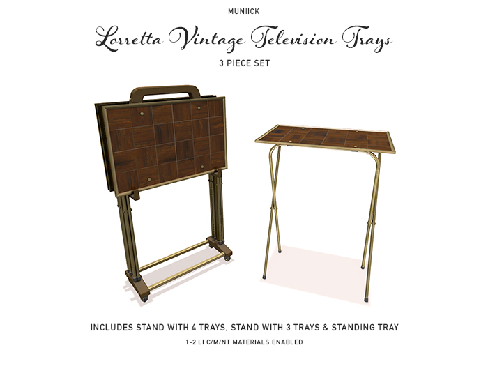 Muniick - Lorretta TV Tray Set