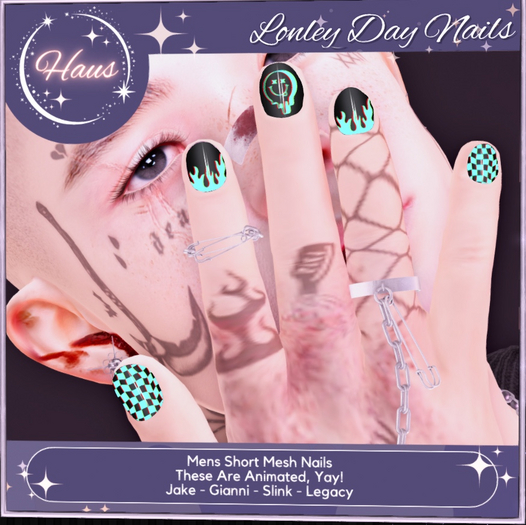 HAUS - Lonley Day Nails - Mens - Add To Unpack