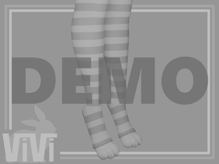 [ViVi] DEMO Paw Kneesocks