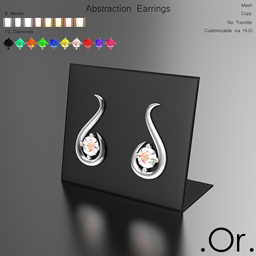 . Or . Abstraction Earrings