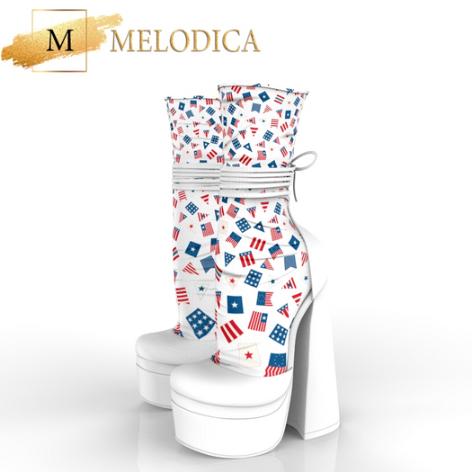 Independence Day Socks Shoes