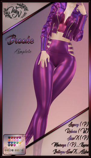 .:WoN:.Brooke set violet