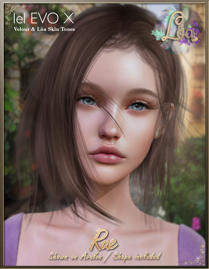 Loa - Rue Skin ~Lelutka EVO X / VELOUR~ [snow]
