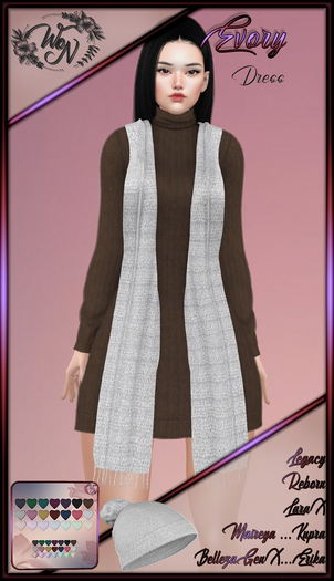 .:WoN:.Evory dress brown