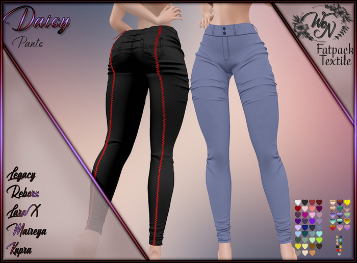 .:WoN:.Daisy pants Textile Fatpack