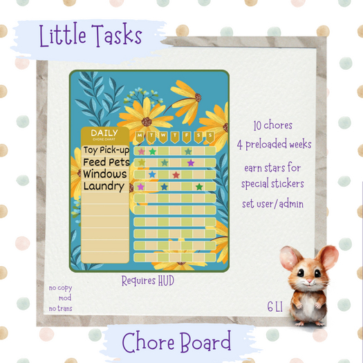 Little Tasks ~ Chore Board Garden (3)