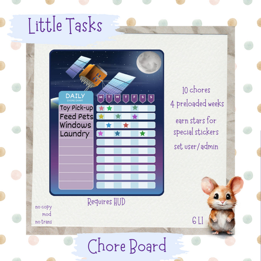 Little Tasks ~ Chore Board Space (1)