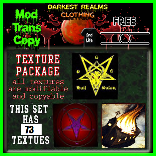 DRC - Satanism Textures Free Set 1 (Pentacle, Pentagram)