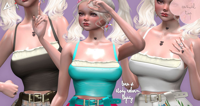 Akikazu Fashion - Casual -   Fatpack Top