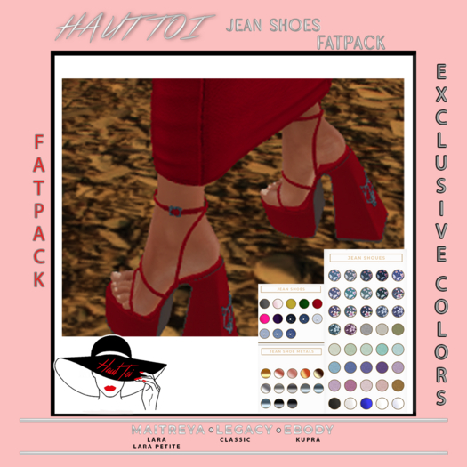 [HT]-Jean Shoes-Mega Fatpack(wear)