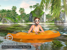 :FNY: Designs - Half Orange Slice Floatie