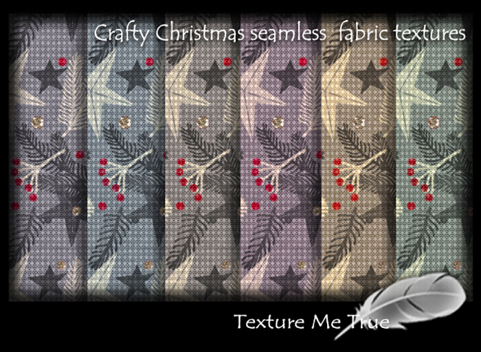 TMT Craft Christmas seamless fabric textures