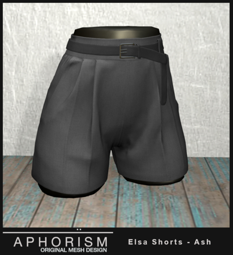 !APHORISM! - Elsa Shorts Ash