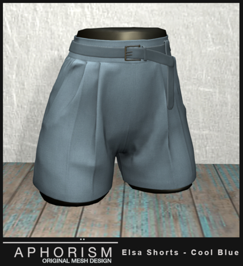 !APHORISM! - Elsa Shorts Cool Blue