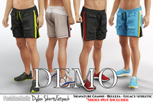 Demo Shorts Dylan Fatpack - Signature Gianni, Belleza Jake, Legacy, Athletic - FashionNatic 