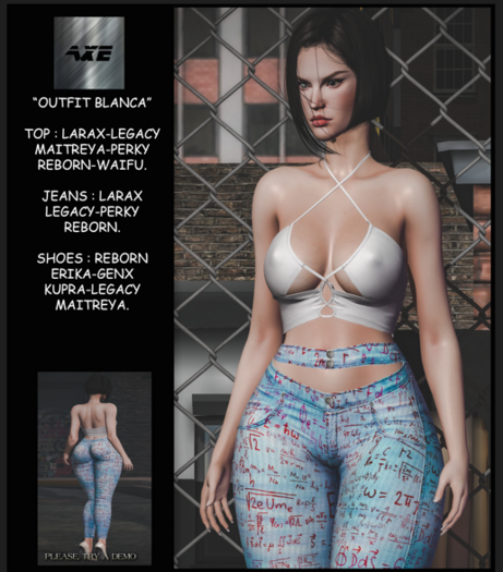 AXE-OUTFIT BLANCA