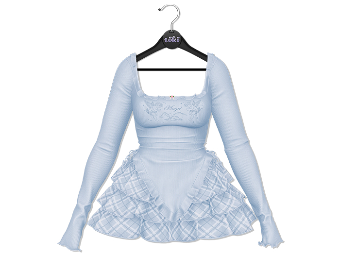 Loki - Emily Ruffle Set - Sky