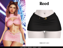 REED - PARIS SKIRT // BLACK