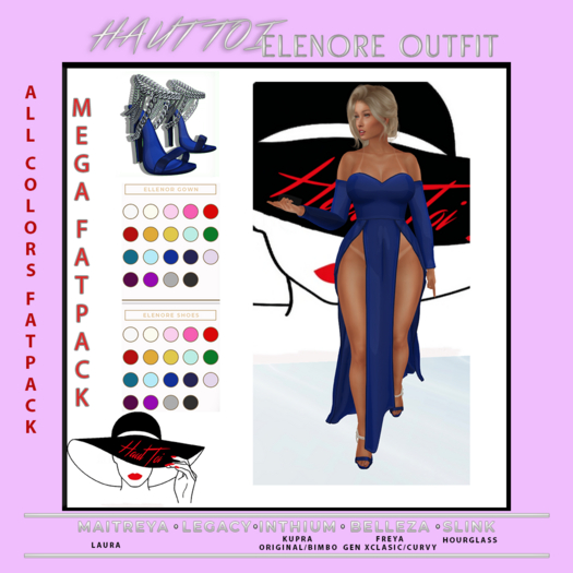 [HT] Elenore Outfit -Mega Fatpack(wear)