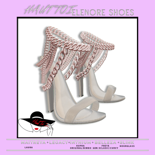 [HT] Elenore Shoes- White(wear)