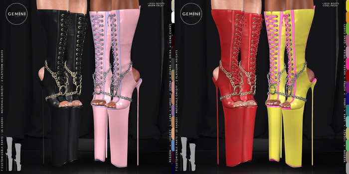 Gemini -Jessi Boots- 2PACK (Add me)