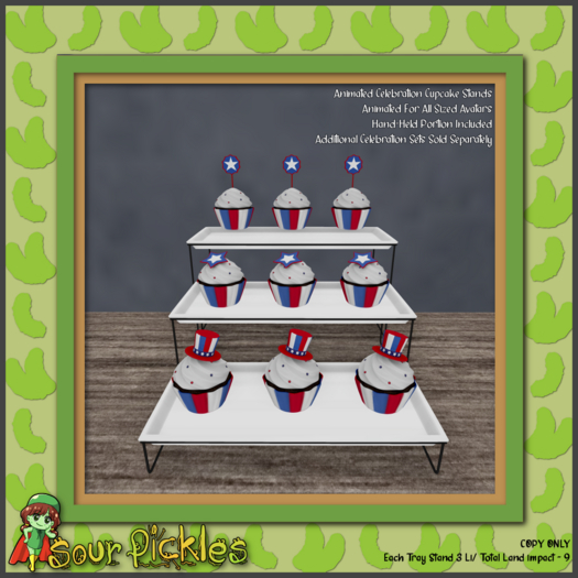 [SP] Celebration Set - Cupcake Stands