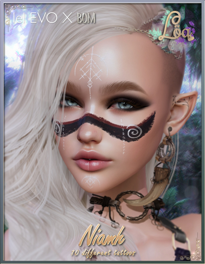 Loa - Niamh Face Paint ~LeLutka EVO X~ [BOM]