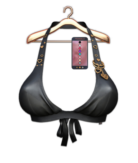 FRANSELA: "Anneta" Top Black