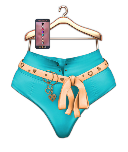 FRANSELA: "Anneta" Shorts Mint