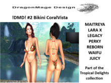 !DMD! #2 Bikini CoralVista 
