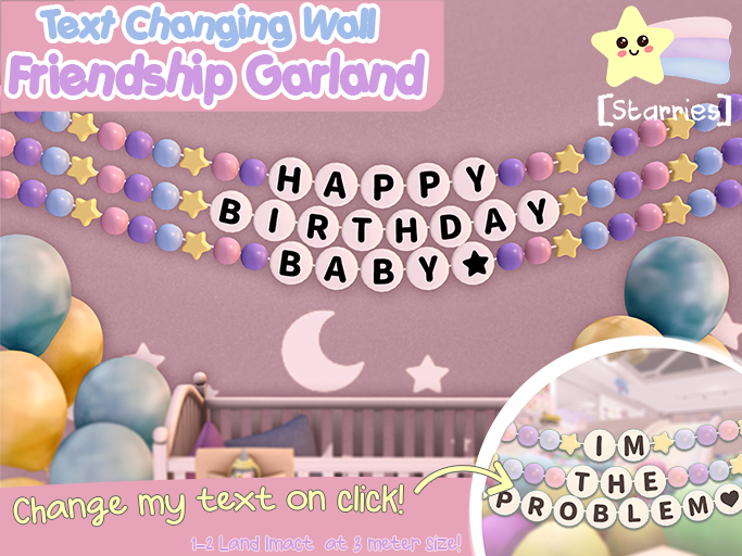 [Starries] Friendship Wall Garland