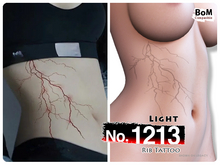 (Rib Tattoo) No.1213 Light