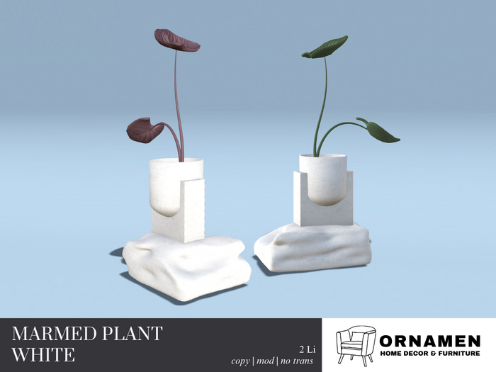 OR - Marmed Plant White