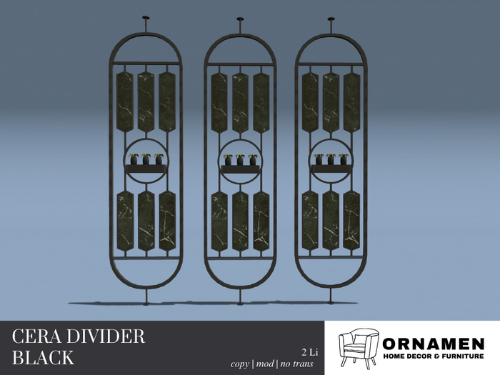 OR - Cera Divider Black