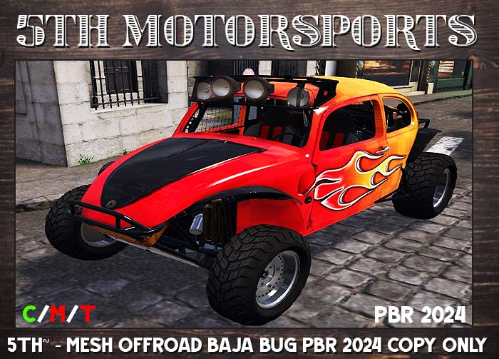 5TH~ FADE BAJA BUG PBR 2024 ( Daily Driver ) 