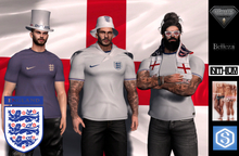 GET HAMPTED FOOTBALL NATION:: ENGLAND 24/25 KIT