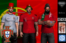 GET HAMPTED FOOTBALL NATION:: PORTUGAL 24/25 KIT + CRISTIANO RONALDO Edition