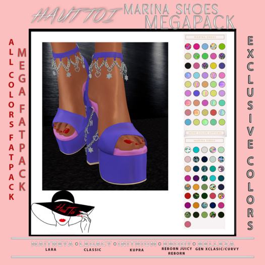 [HT]Marina Shoes Mega pack(wear)
