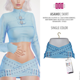 [ADD] Asamo Skirt - BlueL