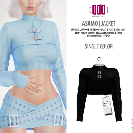 [ADD] Asamo Jacket - Black