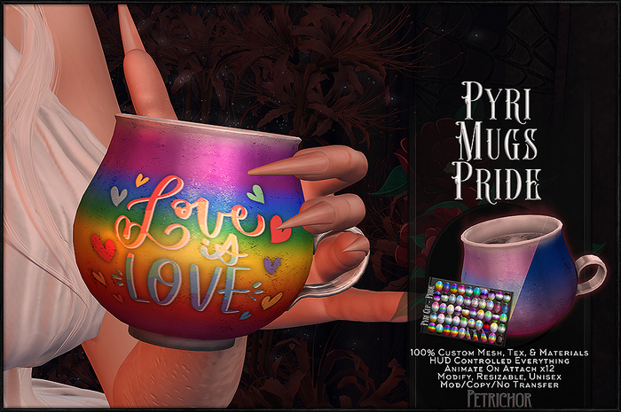 :[P]:- Pyri Mugs - Pride