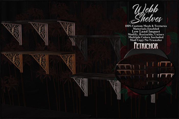 :[P]:- Webb Shelves [Unpacker]